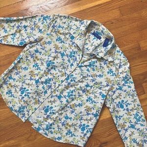 Karen Scott floral top